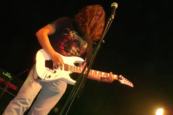Fernando on stage